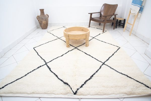 Large handwoven cream rug, bedroom rug, cotton carpet, living room rug, bohemian decor, area rug, kitchen rug, nursery rug, kids room rug.