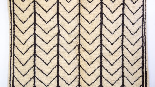 vintage Beni Ourain Rug,Large handwoven rug, bedroom rug, living room rug, bohemian decor, area rug,vintage unique rug