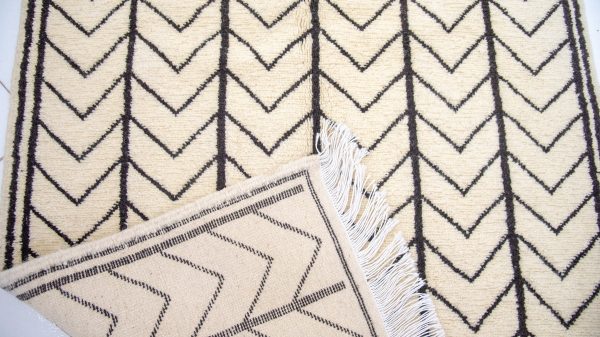 vintage Beni Ourain Rug,Large handwoven rug, bedroom rug, living room rug, bohemian decor, area rug,vintage unique rug