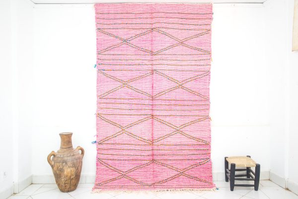 pink Moroccan Runner,distress vintage Berber Rug,Handmad Wool Rug,Berber Teppich,Vintage Berber Rug,Moroccan Teppich,Moroccan Carpet