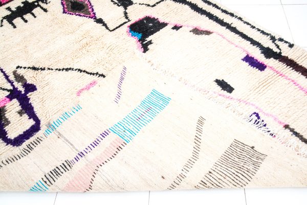abstract boho Moroccan Runner rug,Morrocan Carpet Berber Rug Hallway