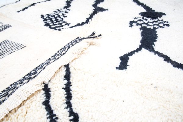 BCreative Geometric Patterns Carpet from morocco Handmad Wool Rug