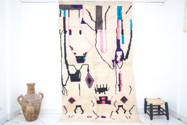abstract boho Moroccan Runner rug,Morrocan Carpet Berber Rug Hallway