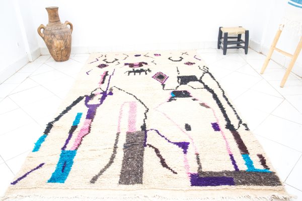 abstract boho Moroccan Runner rug,Morrocan Carpet Berber Rug Hallway