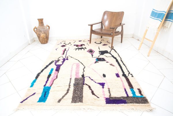 abstract boho Moroccan Runner rug,Morrocan Carpet Berber Rug Hallway