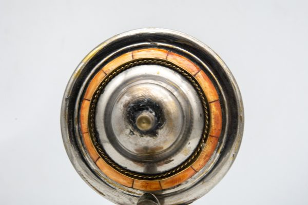 Amazing Antique Moroccan Tea pot Decorated with camel Bones | Very Good Condition