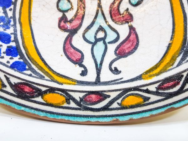 Moorish Patterned Earthenware Bowls, Very beautiful moroccan antique decor