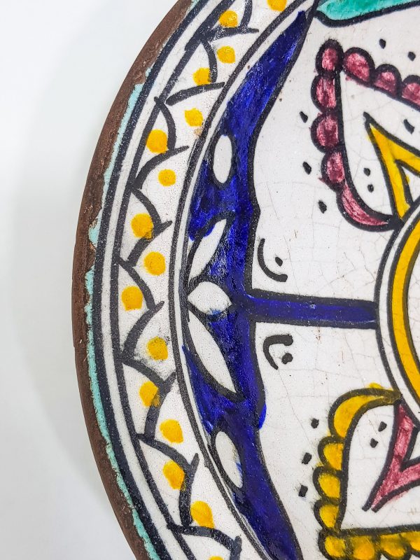 Moroccan Patterned Earthenware Bowls, Very beautiful moroccan antique decor