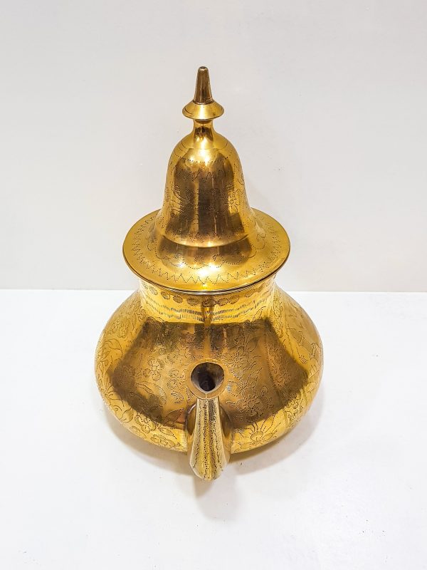 VINTAGE Moroccan Copper Teapot, Antique Copper Teapot Morocco, Moroccan Handmade Teapot