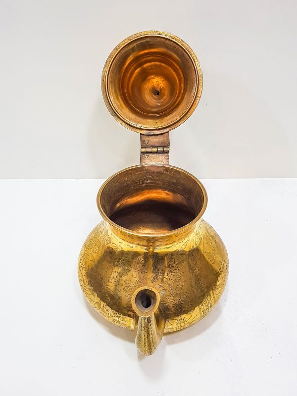 VINTAGE Moroccan Copper Teapot, Antique Copper Teapot Morocco, Moroccan Handmade Teapot