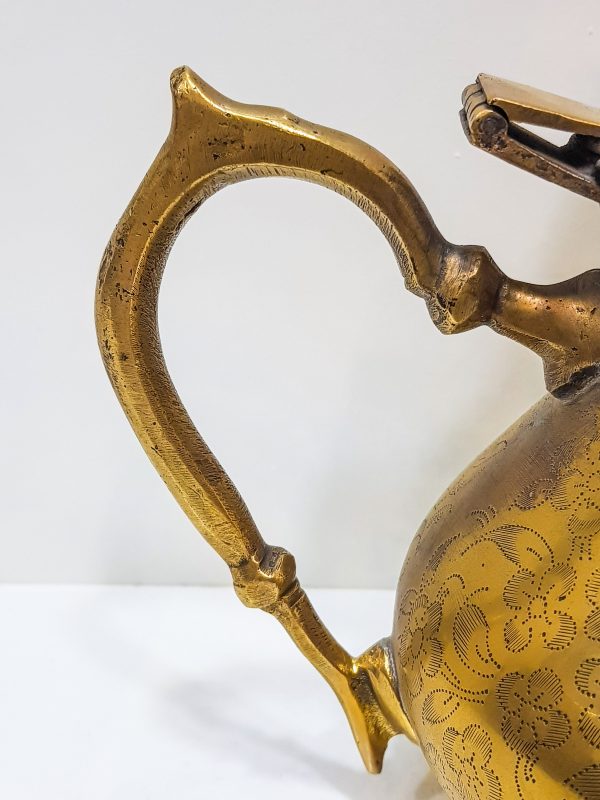 VINTAGE Moroccan Copper Teapot, Antique Copper Teapot Morocco, Moroccan Handmade Teapot