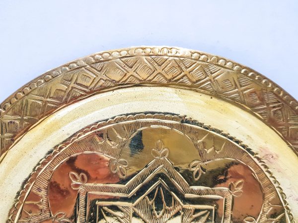 Moroccan copper tray, Moroccan old tray, Very beautiful moroccan antique decor