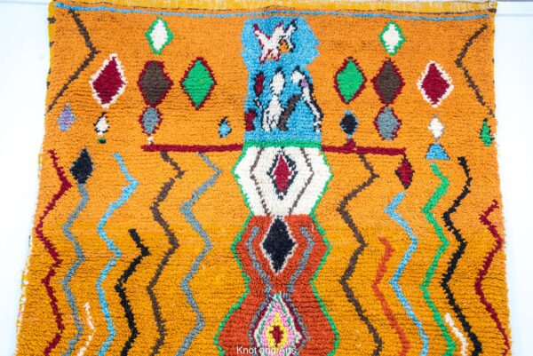 vibrant rugs from Morocco Hand Knotted Rug, Uzbek rugs, Wool Rug,Berber Teppich,Vintage Berber Rug,Moroccan Teppich,Moroccan Carpet