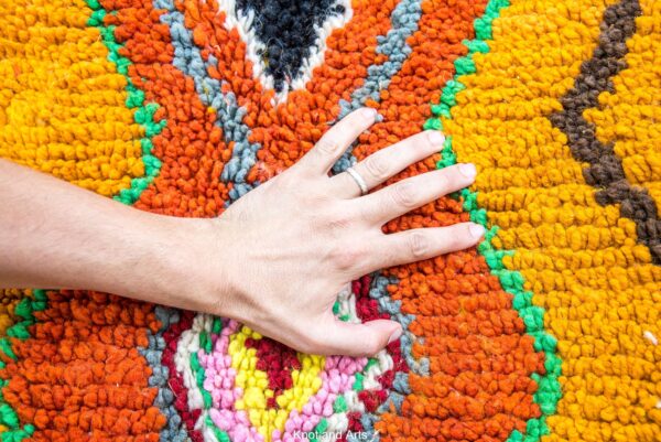 vibrant rugs from Morocco Hand Knotted Rug, Uzbek rugs, Wool Rug,Berber Teppich,Vintage Berber Rug,Moroccan Teppich,Moroccan Carpet