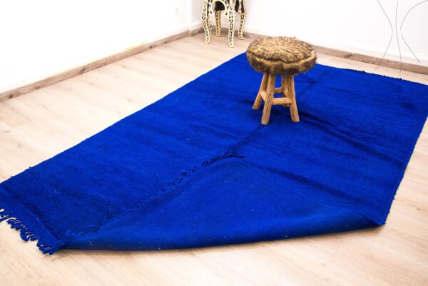 moroccan rug,Tuft Rug, sheepskin rug,Nordic minimalist Rug, modern rug, tufted rug,dada rug, blue berber rug, unicolor wool rug, blue arts